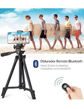 Tripie de aluminio para cámaras y celulares Xtellar
