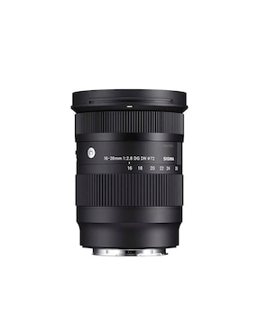 Lente zoom estándar Sigma modelo 203251 16 mm f / 2.8 para cámara sony