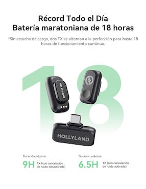 Micrófono Hollyland inalámbrica