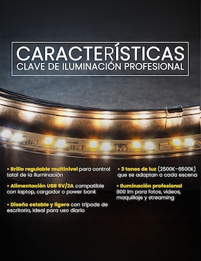 Aro de luz Comerliv LAT001