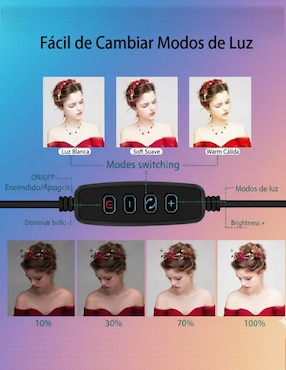 Aro de luz Comerliv LATR002