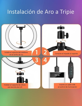 Aro de luz Comerliv LATR002