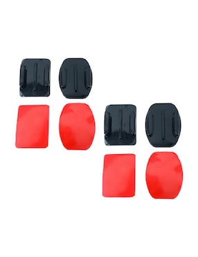 Adaptador y montura para cámara Carol Accesorios GoPro bases con adhesivo