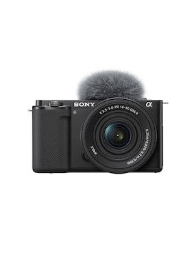Kit de cámara sin espejo y accesorios Sony modelo ZV-E10K con lente zoom f / 3.5