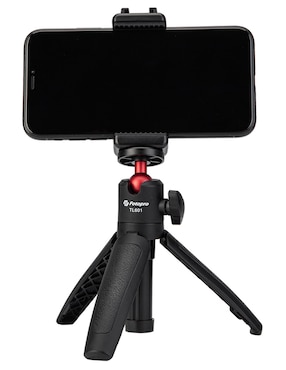 Tripie Fotopro de plástico y metal para cámaras y celulares