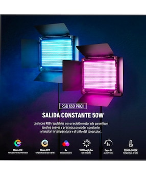 Set paneles Neewer RGB660 PRO II