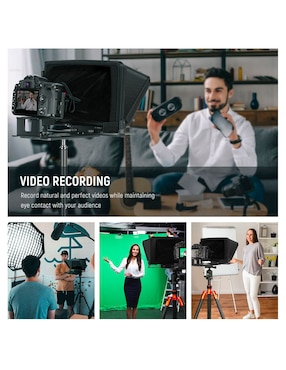 Kit accesorios para cámara Neewer Teleprompter