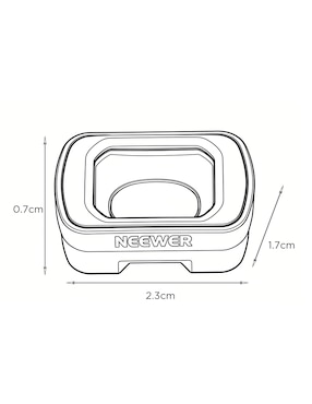 Accesorios para cámara de acción Neewer LS-45