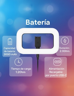 Lámpara para fotografía Comerliv modelo YM200