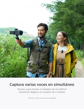 Micrófono de transmisión inalámbrica Sony ECM-W3