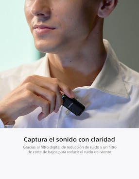 Micrófono de transmisión inalámbrica Sony ECM-W3S