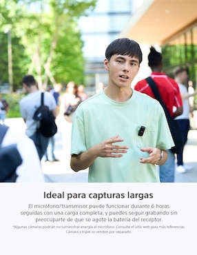 Micrófono de transmisión inalámbrica Sony ECM-W3S