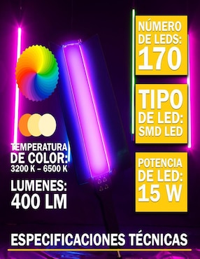 Lámpara para fotografía Comerliv modelo Comerliv