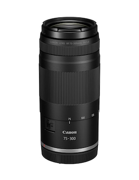 Lente zoom telefoto Canon modelo RF75-300mm 58 mm f/4.5-6 para cámara Canon serie EOS R