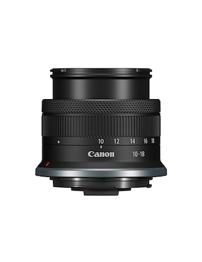 Lente zoom angular Canon modelo RFS10-18 IS STM 49 mm f / 4.5 para cámara Canon serie EOS R