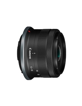 Lente zoom angular Canon modelo RFS10-18 IS STM 49 mm f / 4.5 para cámara Canon serie EOS R