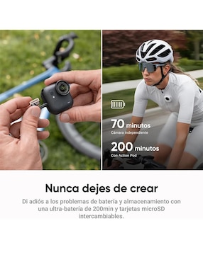 Cámara de acción Insta360 GO Ultra Standard Bundle 4K/UHD
