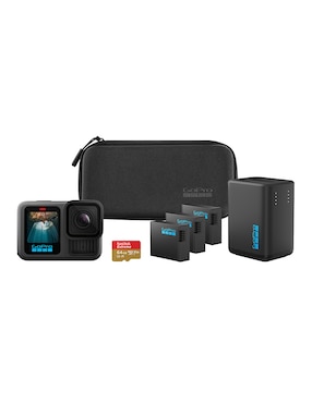 Cámara de acción Gopro HERO13 Black Extended Power Bundle CHDRB-134-RW 5K/UHD