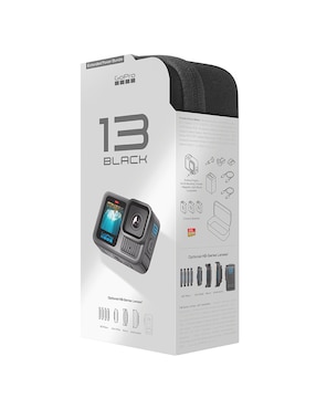 Cámara de acción Gopro HERO13 Black Extended Power Bundle CHDRB-134-RW 5K/UHD