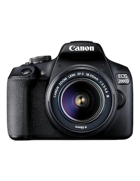 Cámara long zoom Canon modelo eos 2000d 24 megapíxeles