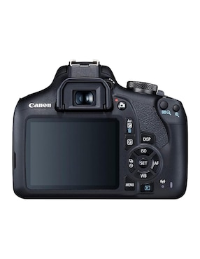 Cámara long zoom Canon modelo eos 2000d 24 megapíxeles