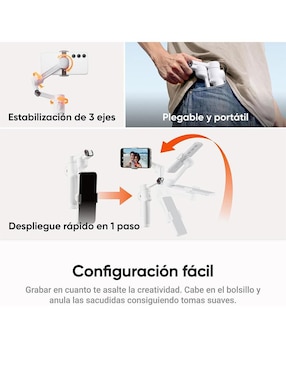 Estabilizador Smartphone Insta360 modelo Flow 2 AI Tracker