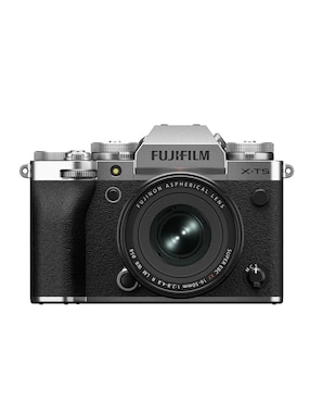 Kit cámara sin espejo y accesorios Fujifilm modelo Fujifilm X-T5 + XF16-50mm con lente zoom f/ 2.8