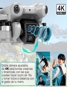 Dron Vak modelo VD-1811 4K/UHD 20 min de vuelo