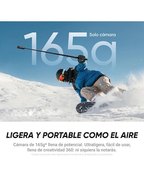 Cámara de acción Insta360 X4 AIR STANDARD BUNDLE 8K