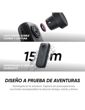 Cámara de acción Insta360 X4 AIR STANDARD BUNDLE 8K