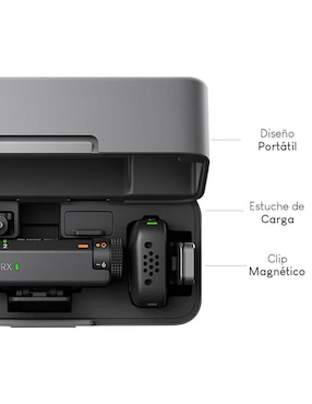 Micrófono portátil inalámbrico Dji Mic Mini