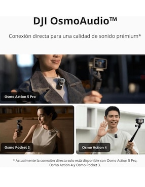 Micrófono de transmisión Inalámbrica Dji Mic 2