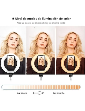 Tripie de plástico y metal para celular Xtellar