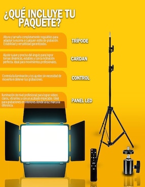 Lámpara para fotografía Comerliv modelo CM-111
