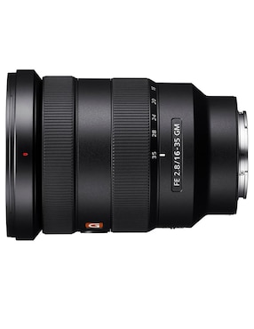 Lente zoom angular Sony modelo sel1635gm 82 mm f / 2.8 para montura e