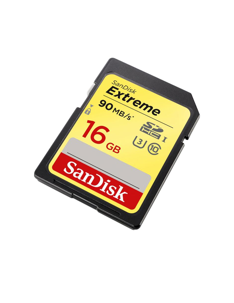 Memoria SDHC capacidad 16 GB