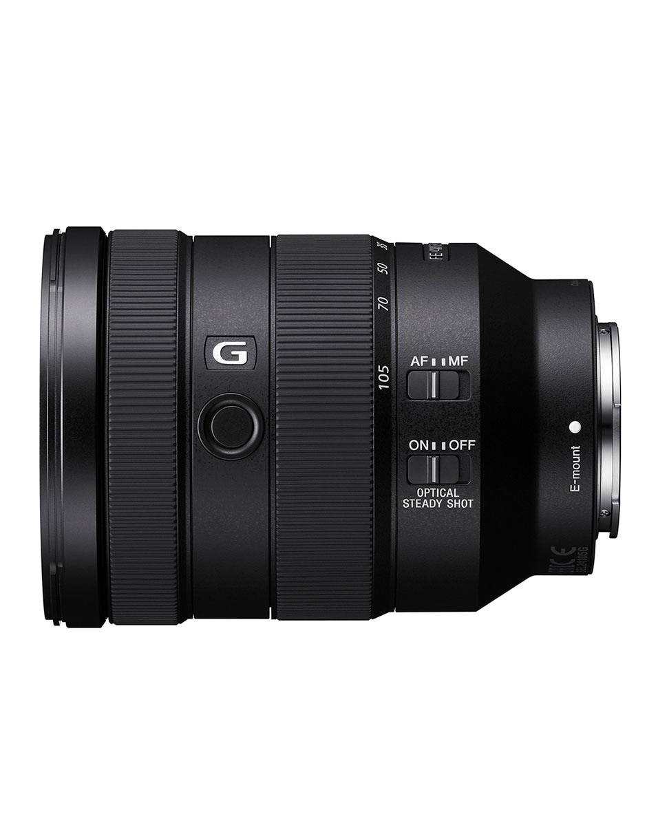 Lente zoom estándar modelo sel24105g 77 mm f / 4 para camara sony 2
