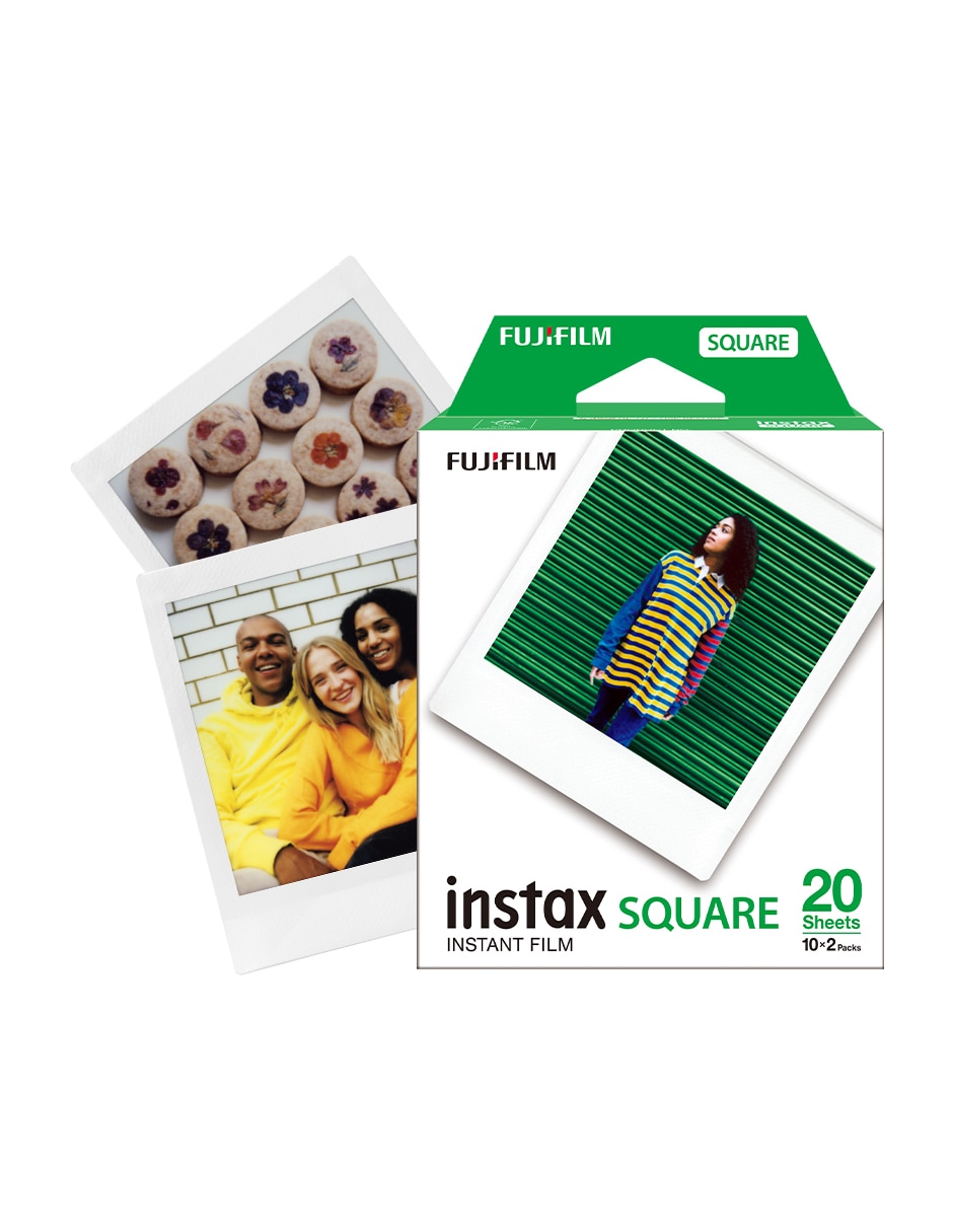Papel fotográfico 100 g modelo Instax Square 2-Pack 2
