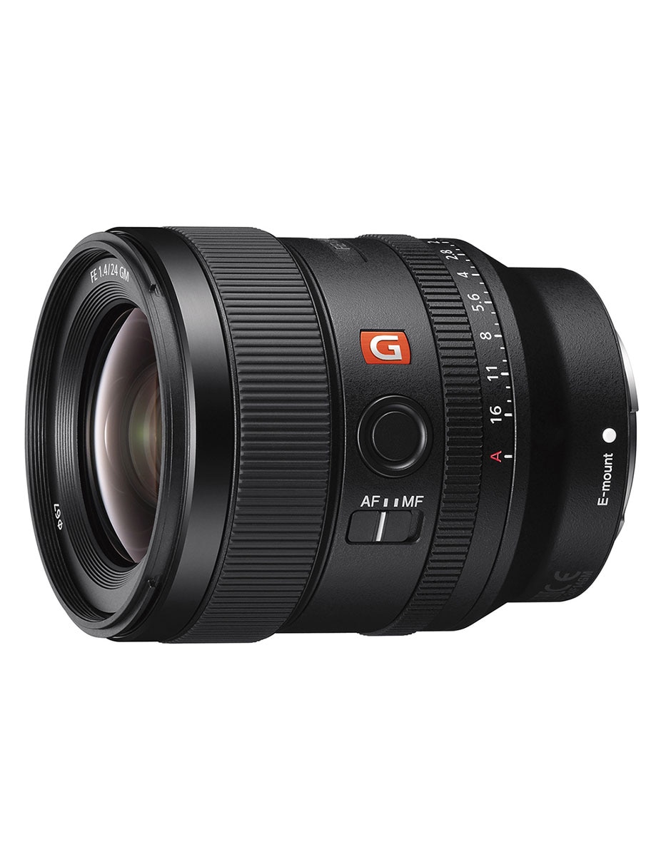 Lente zoom angular modelo sel24f14gm 67 mm f / 1.4 para montura e Lente zoom angular modelo sel24f14gm 67 mm f / 1.4 para montura e