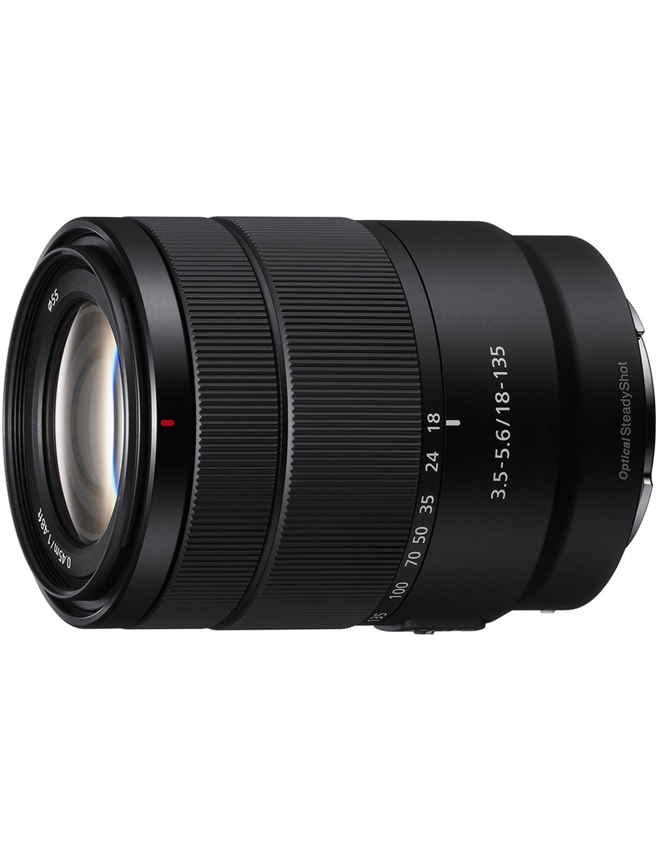Lente 18 a 135 mm f/3.5-6.3 E-Mount