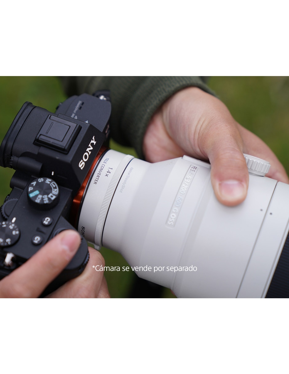 Lente 200 a 600 mm f / 6.3 E-Mount 16