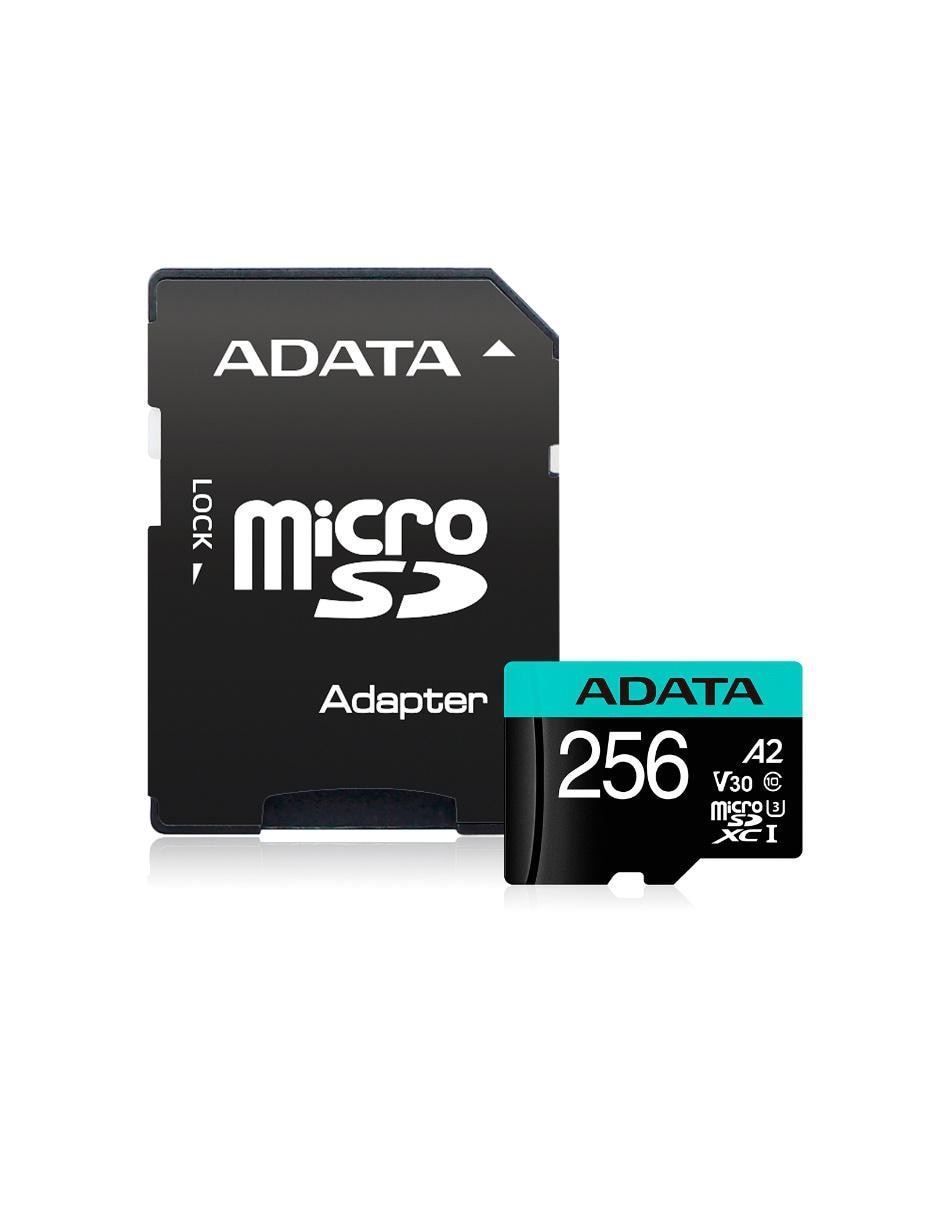 Memoria Micro SD Adata capacidad 256 GB