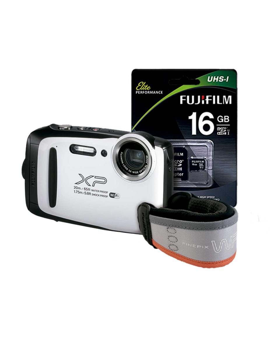 Paine Gillic Vakantie huren Kit Cámara Acuática Fujifilm FinePix XP130 F/3.9-4.9 | Liverpool.com.mx