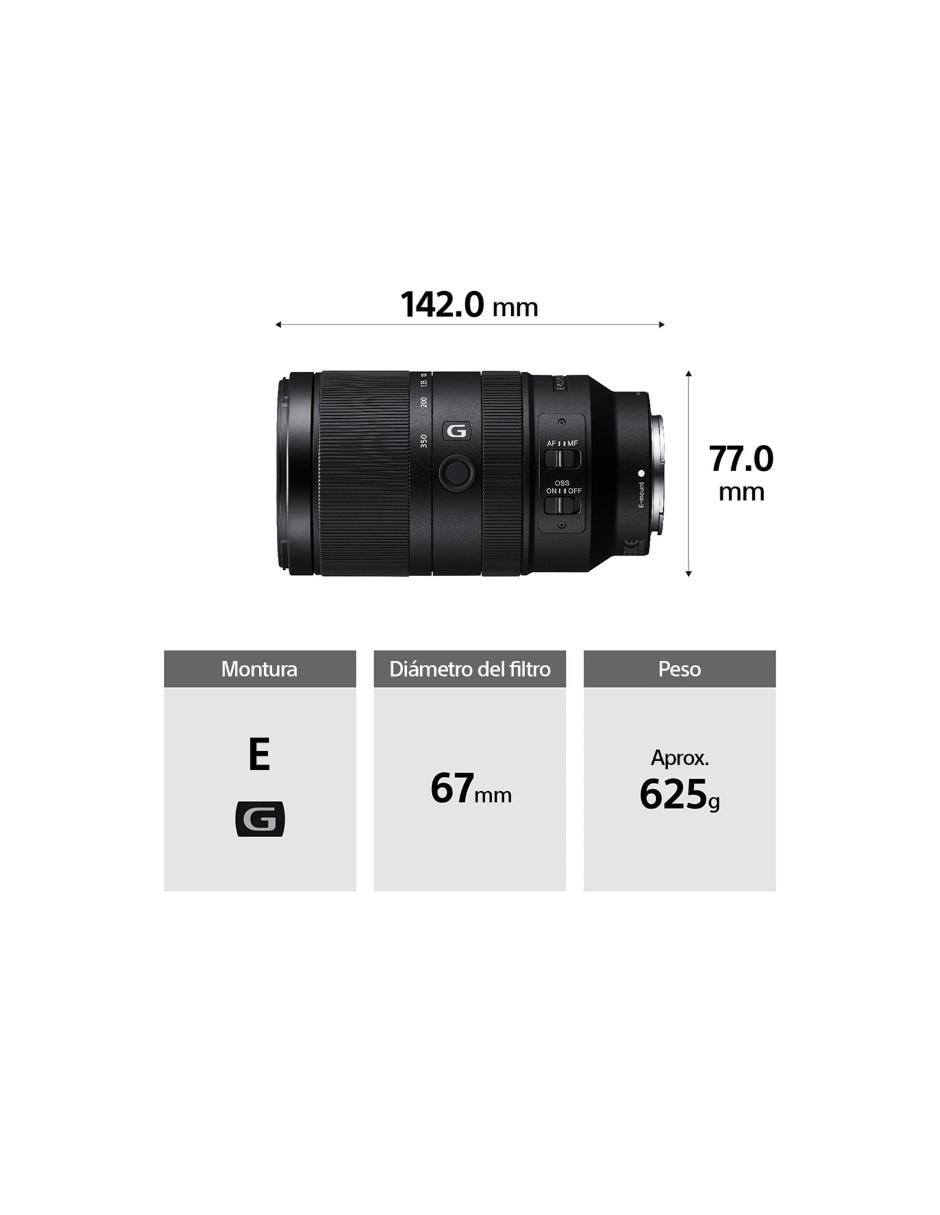 Lente 105 a 525 mm (0043) f / 6.3  E-Mount 5