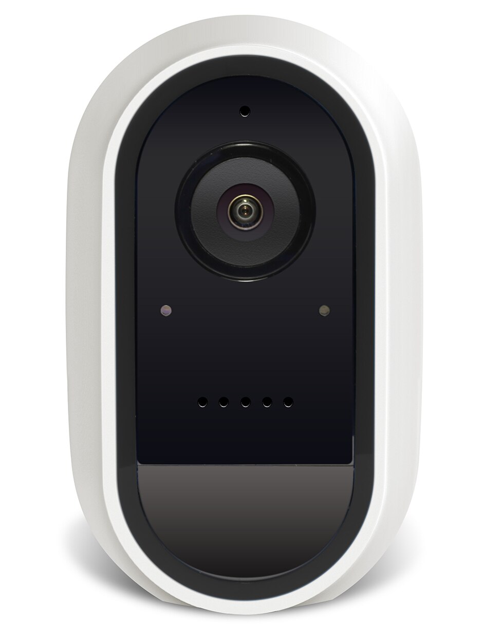Cámara individual de seguridad inalámbrica Full HD 180° con capacidad para grabar para interior y exterior Cámara individual de seguridad inalámbrica Full HD 180° con capacidad para grabar para interior y exterior