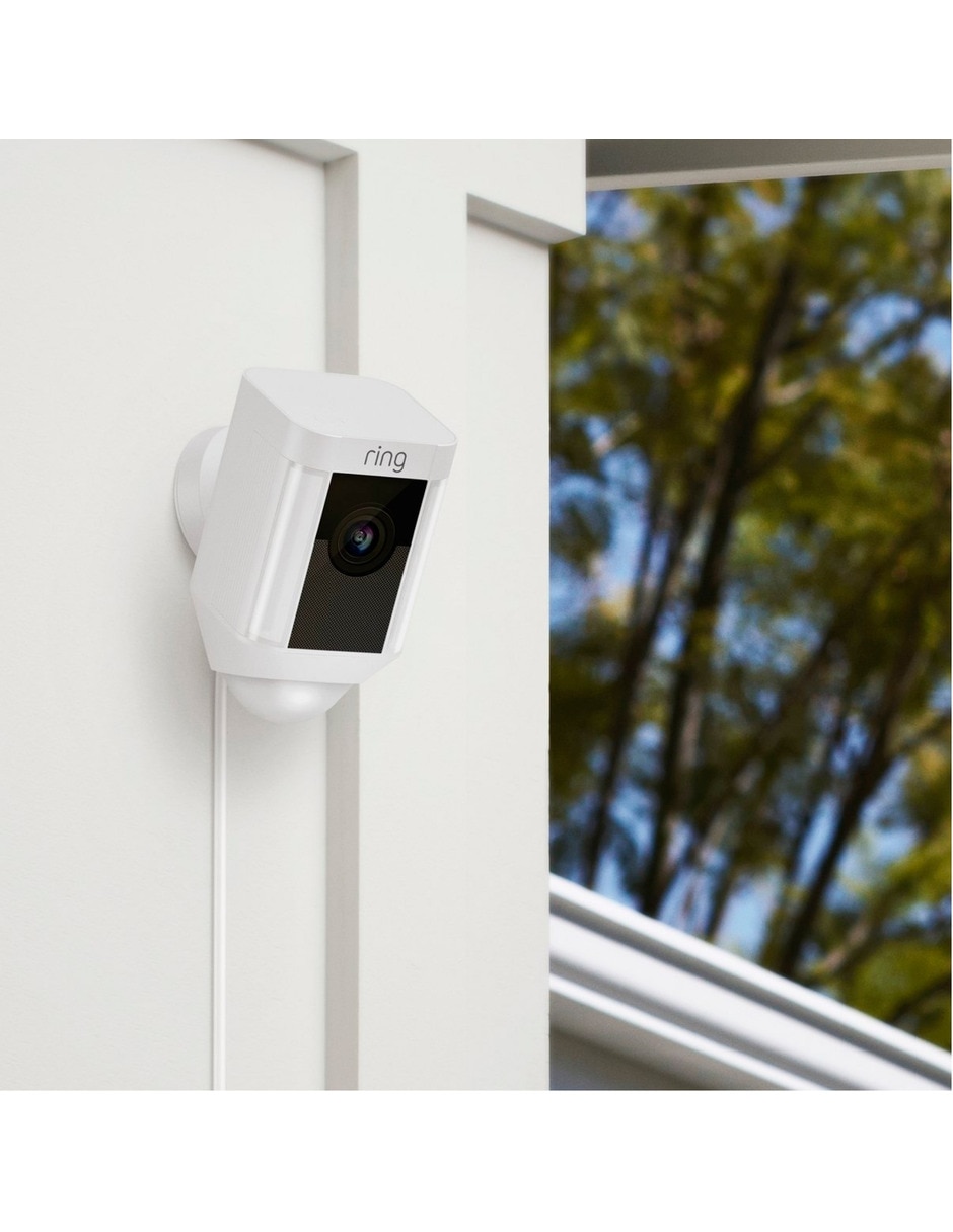 Cámara individual de seguridad modelo Spotlight Cam inalámbrica HD 120° a 170° con capacidad para grabar para interior y exterior 5