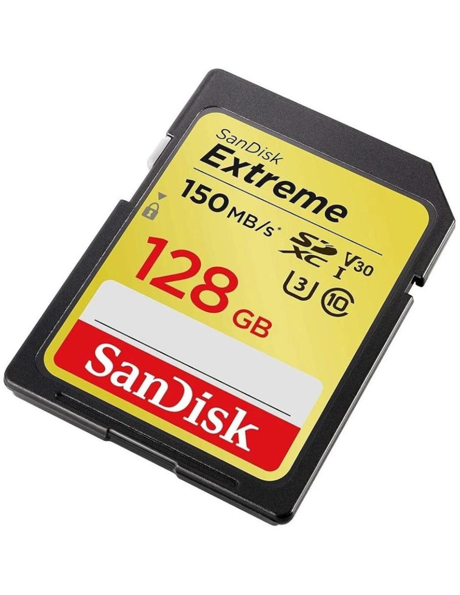 Tarjeta SD 128GB Extreme 4K SDSDXV5-128G-GNCIN 3