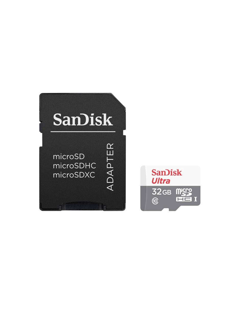 Memoria Micro SD 32GB Ultra Clase 10 Video Full HD 100Mb/s SDSQUNR-032G-GN3MA