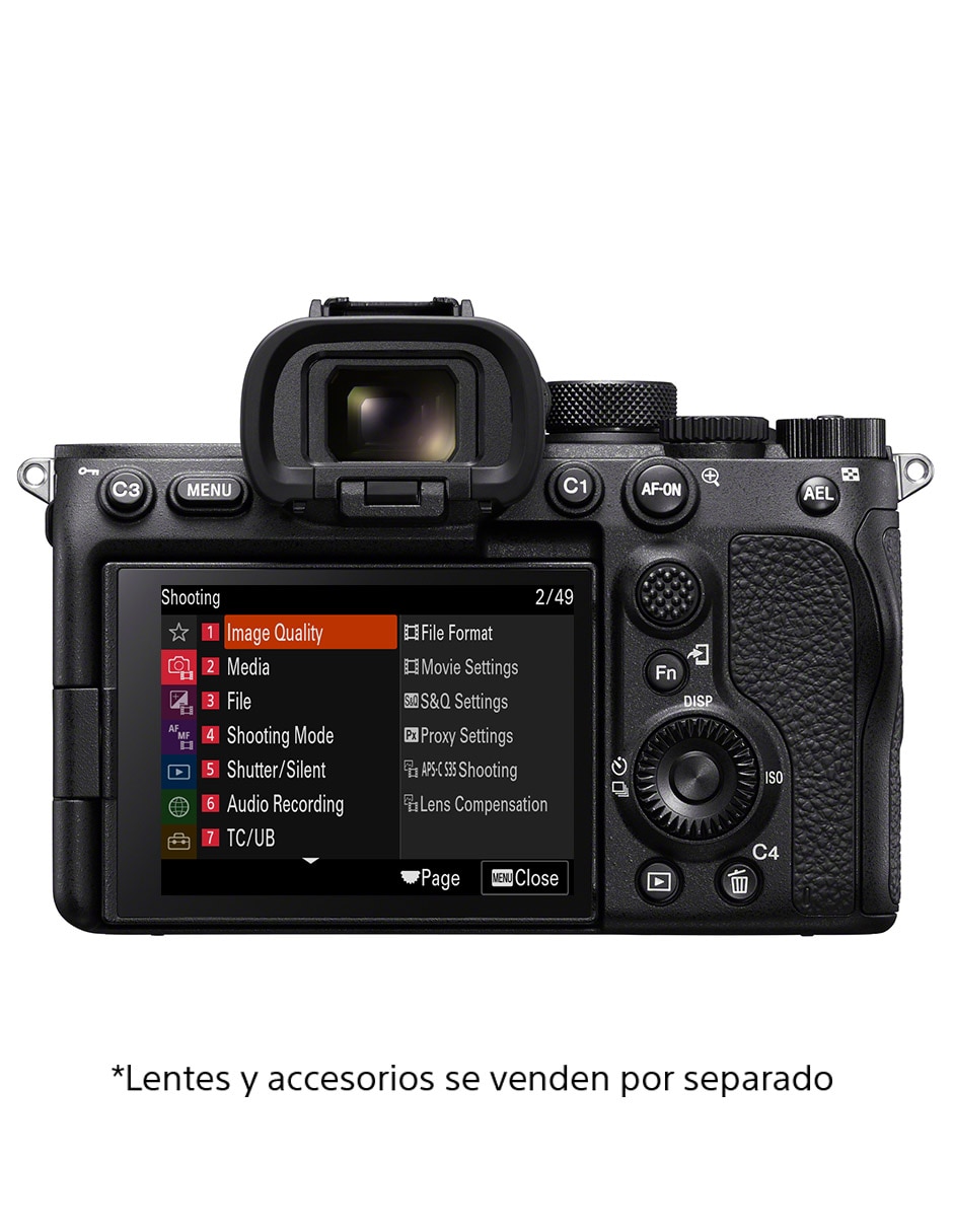 Cuerpo cámara sin espejo modelo ILCE-7SM3 5
