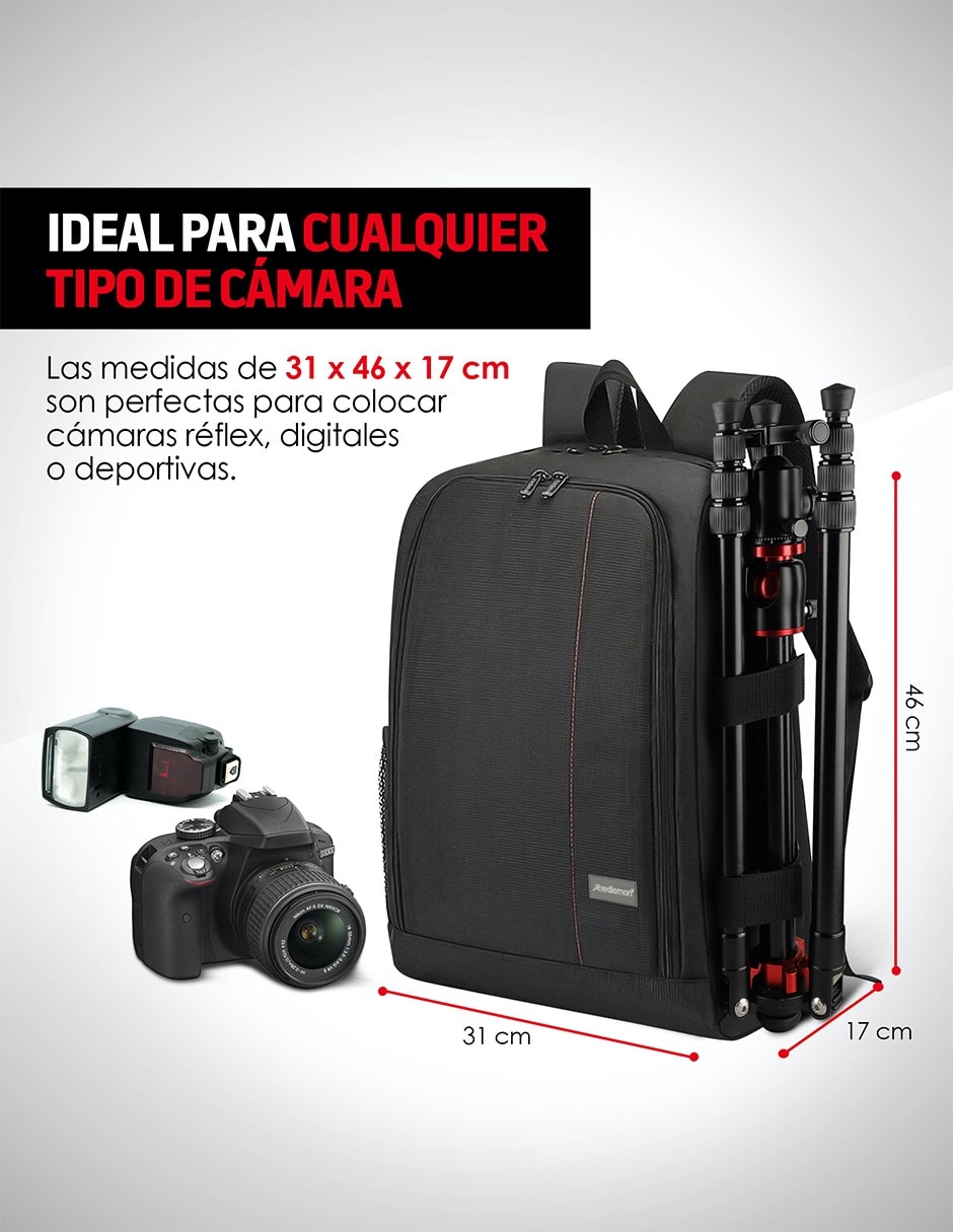 Mochila para Cámara Fotográfica 3